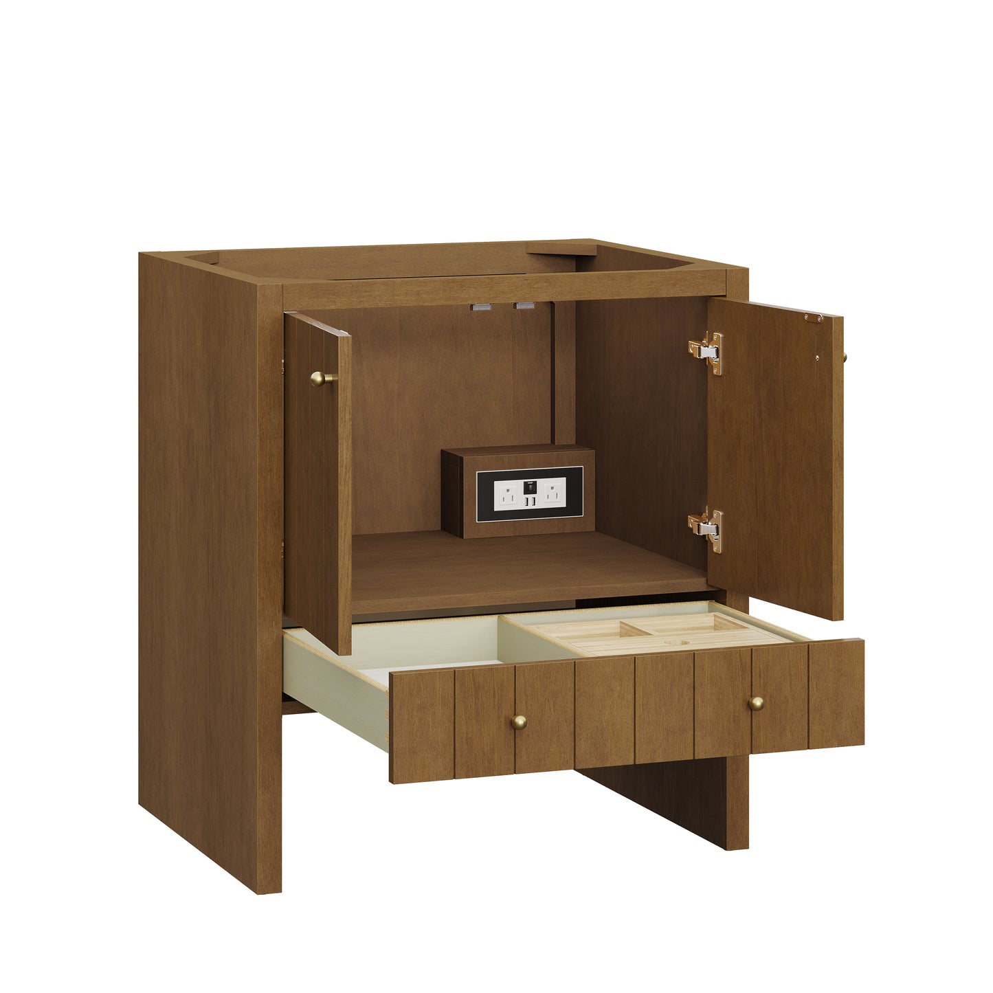 James Martin Hudson 30" Single Vanity with 3 CM Countertop