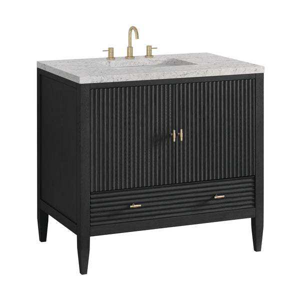 James Martin Myrrin 36" Single Vanity with 3 CM Countertop