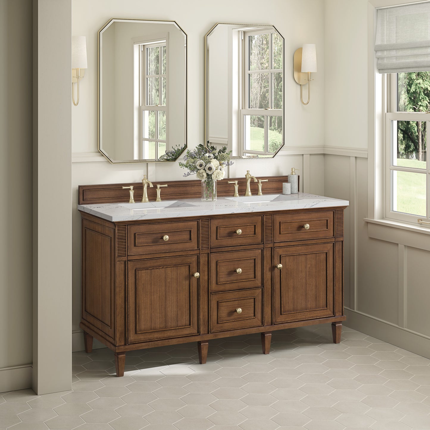 James Martin 60" Lorelai Double Vanity