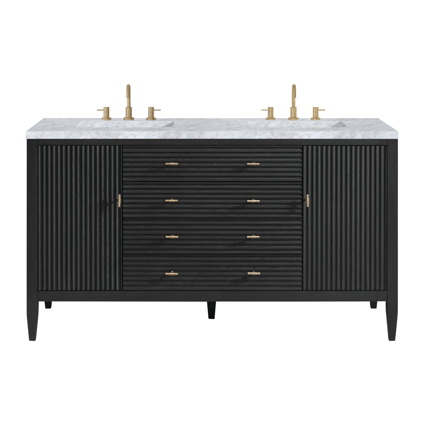 James Martin Myrrin 60" Double Vanity with 3 CM Countertop
