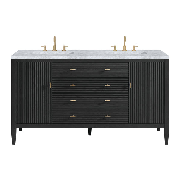 James Martin Myrrin 60" Double Vanity with 3 CM Countertop