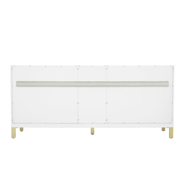 James Martin Chicago 72" Double Vanity with 3 CM Countertop