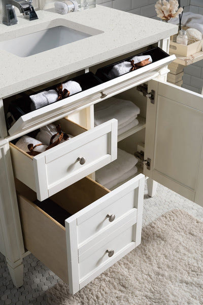 James Martin Brittany 36" Single Vanity with 3 Countertop