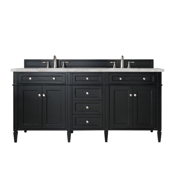 James Martin Brittany 72" Double Vanity with 3 CM Countertop