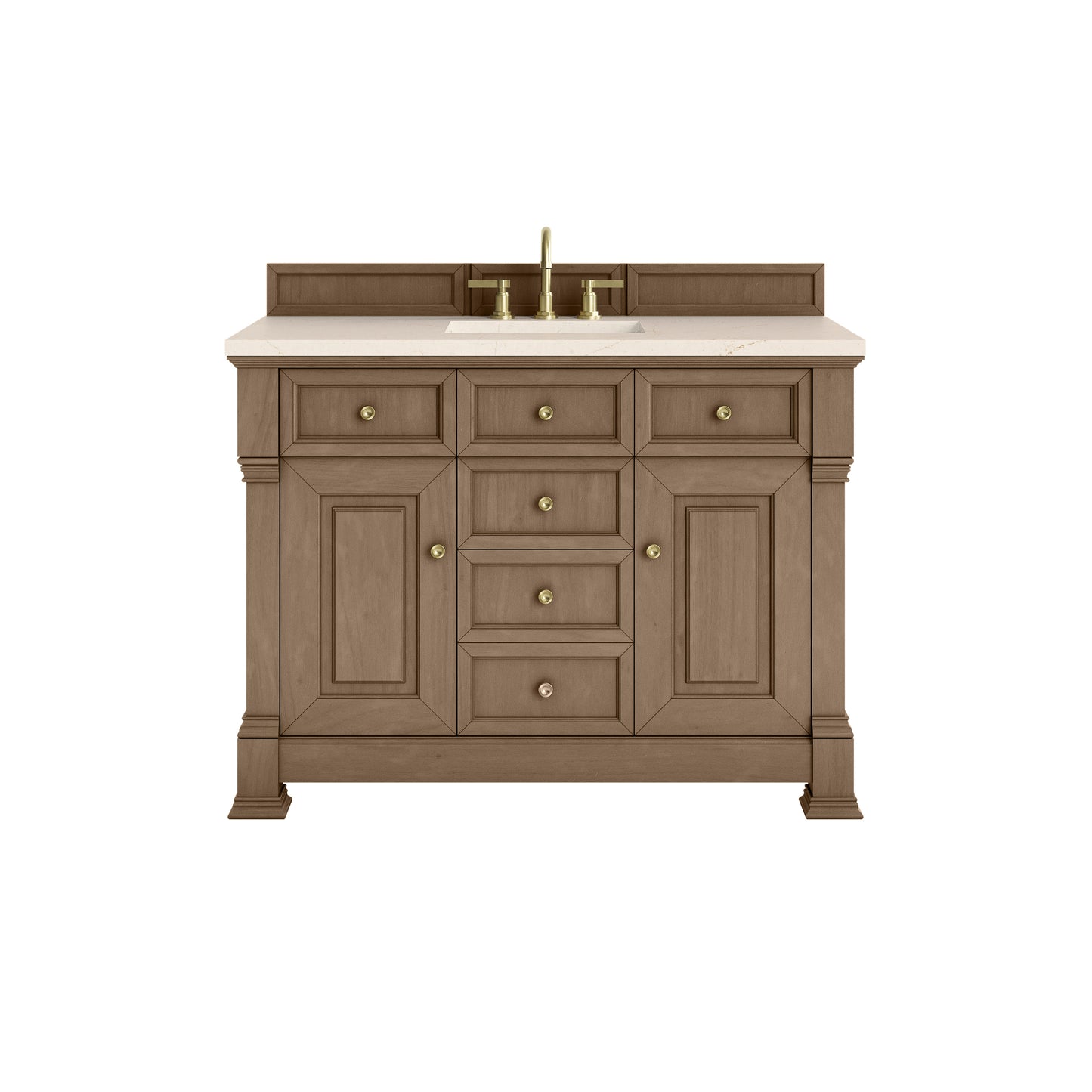 James Martin Brookfield 48" Single Vanity with 3 CM Countertop - Luxe Bathroom Vanities