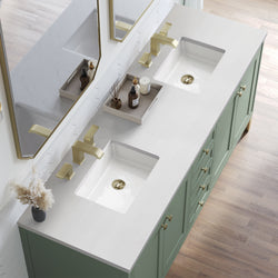 James Martin Chicago 72" Double Vanity with 3 CM Countertop