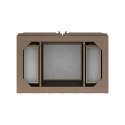 James Martin Portland 36" Single Vanity Whitewashed Walnut with 3 CM Countertop