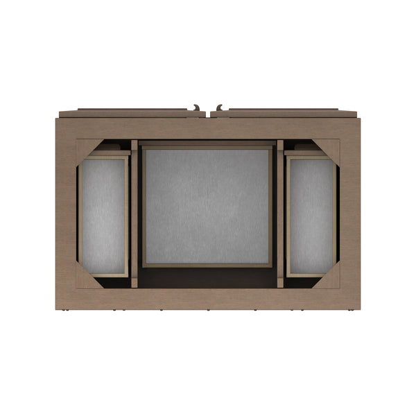James Martin Portland 36" Single Vanity Whitewashed Walnut with 3 CM Countertop