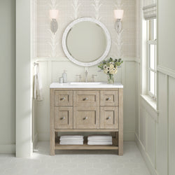 James Martin Breckenridge 36" Single Vanity w/ 3CM Countertop