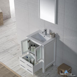 Blossom Sydney 24" w/ Mirror - Luxe Bathroom Vanities Luxury Bathroom Fixtures Bathroom Furniture