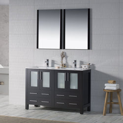 Blossom Sydney 48" Double w/ Mirrors - Luxe Bathroom Vanities Luxury Bathroom Fixtures Bathroom Furniture