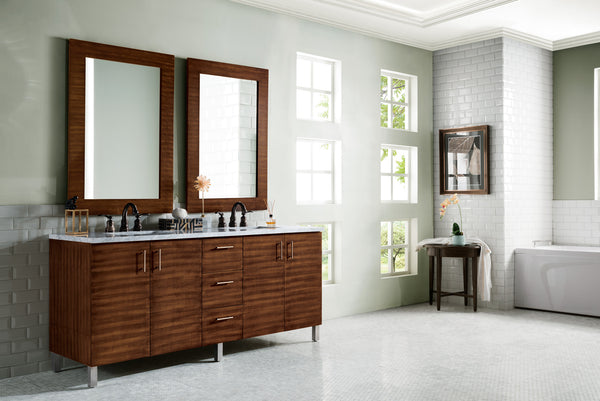 James Martin Metropolitan 72" Double Vanity with 3 CM Countertop - Luxe Bathroom Vanities
