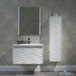 Blossom Paris w/ Side Cabinet - Luxe Bathroom Vanities Luxury Bathroom Fixtures Bathroom Furniture