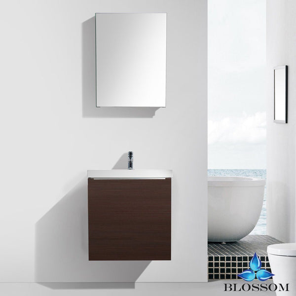 Blossom London 24" w/ Medicine Cabinet - Luxe Bathroom Vanities Luxury Bathroom Fixtures Bathroom Furniture