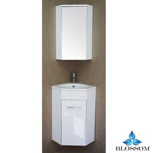 Blossom Florence 16" w/ Medicine Cabinet (16") - Luxe Bathroom Vanities Luxury Bathroom Fixtures Bathroom Furniture