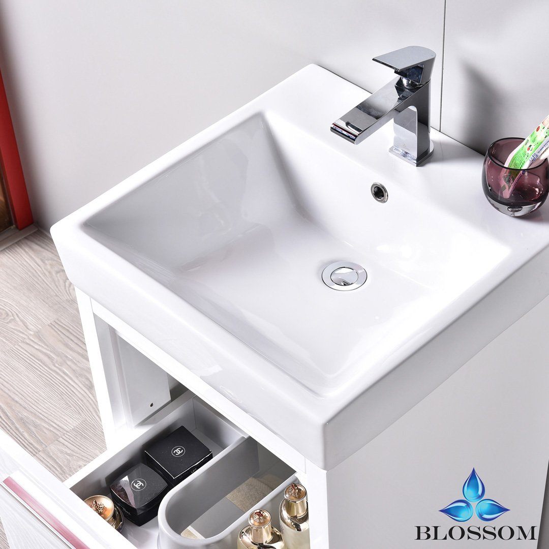 Blossom Milan 20" w/ Medicine Cabinet - Luxe Bathroom Vanities Luxury Bathroom Fixtures Bathroom Furniture