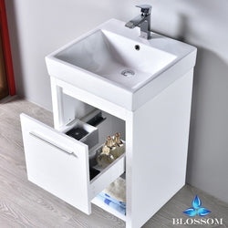 Blossom Milan 20" w/ Mirror - Luxe Bathroom Vanities Luxury Bathroom Fixtures Bathroom Furniture
