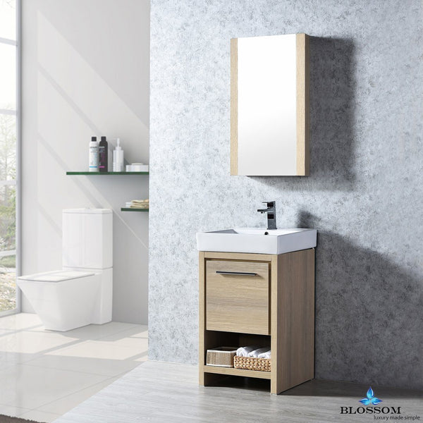 Blossom Milan 20" w/ Mirror - Luxe Bathroom Vanities Luxury Bathroom Fixtures Bathroom Furniture