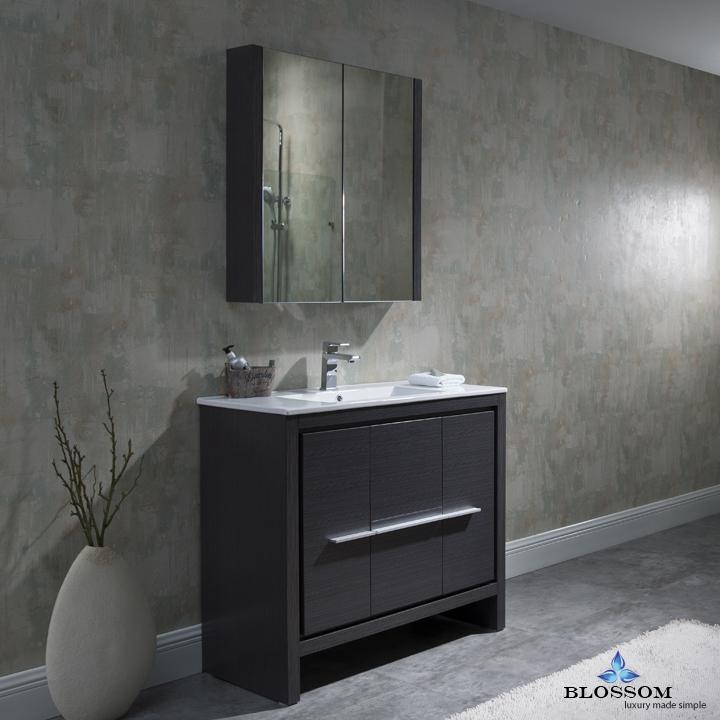 Blossom Milan 36" w/ Medicine Cabinet - Luxe Bathroom Vanities Luxury Bathroom Fixtures Bathroom Furniture