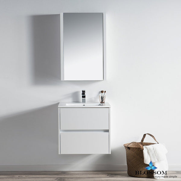 Blossom Valencia 24" w/ Medicine Cabinet - Luxe Bathroom Vanities Luxury Bathroom Fixtures Bathroom Furniture