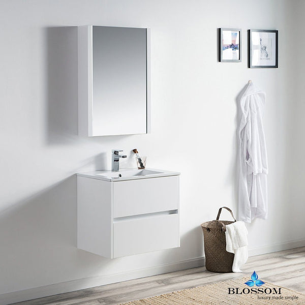 Blossom Valencia 24" w/ Medicine Cabinet - Luxe Bathroom Vanities Luxury Bathroom Fixtures Bathroom Furniture