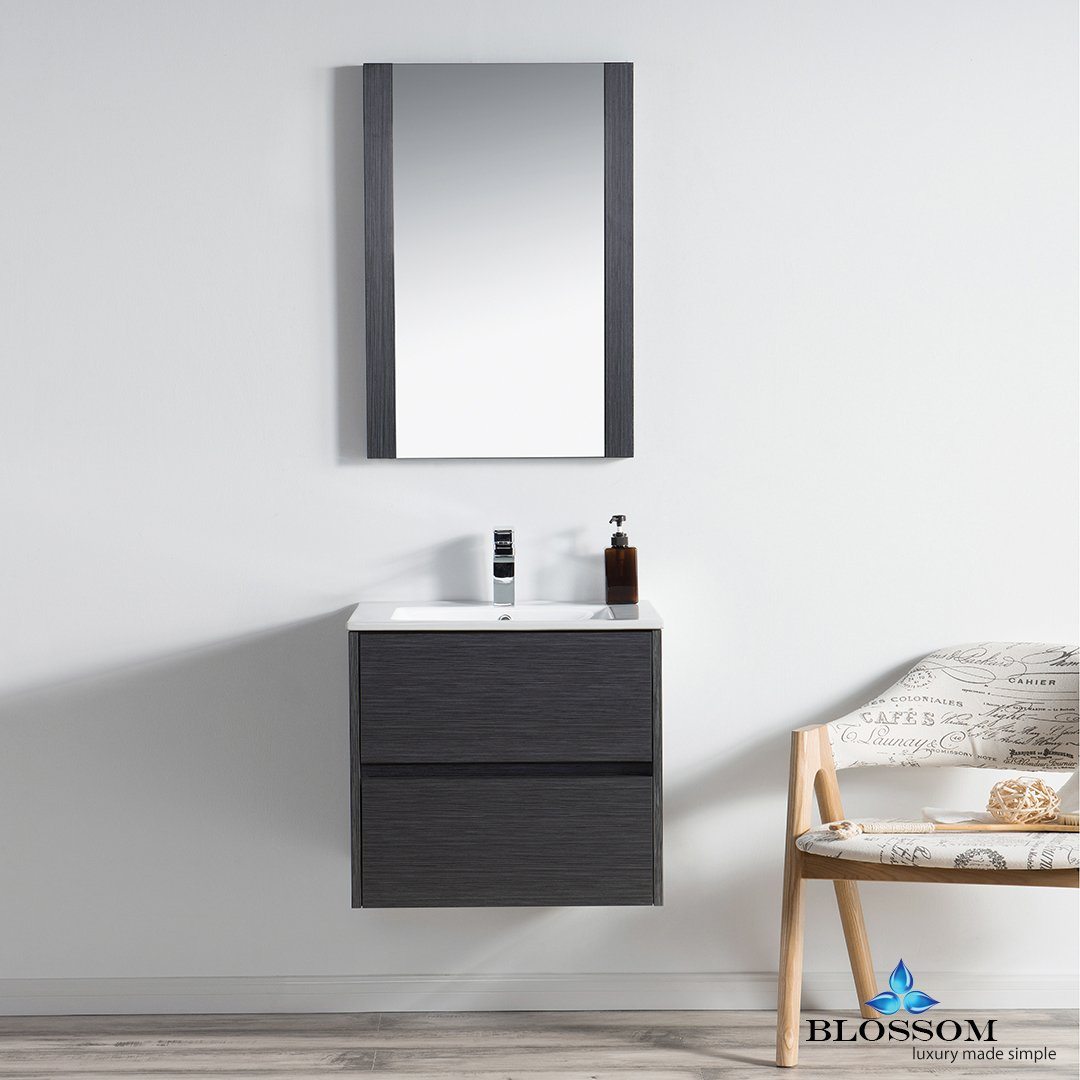 Blossom Valencia 24" w/ Mirror - Luxe Bathroom Vanities Luxury Bathroom Fixtures Bathroom Furniture