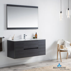 Blossom Valencia 48" Single w/ Mirror - Luxe Bathroom Vanities Luxury Bathroom Fixtures Bathroom Furniture