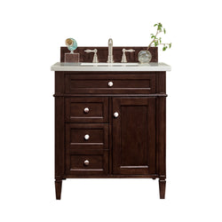 James Martin Brittany 30" Single Vanity with 3 CM Countertop