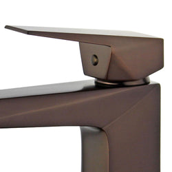 Valencia Single Handle Bathroom Vanity Faucet - Luxe Bathroom Vanities