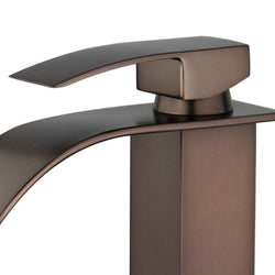 Santiago Single Handle Bathroom Vanity Faucet - Luxe Bathroom Vanities
