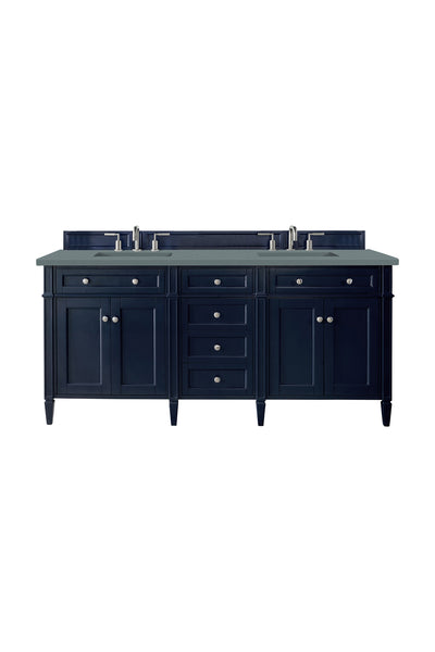 James Martin Brittany 72" Double Vanity W/ 3CM Countertop