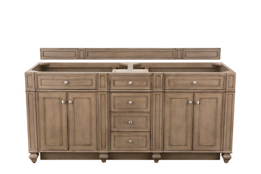 James Martin Bristol 72" Double Vanity (Cabinet Only) - Luxe Bathroom Vanities