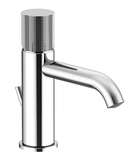 LaToscana ALESSANDRA Single Knurled Knob Handle Lavatory Faucet - Luxe Bathroom Vanities