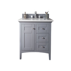 James Martin Palisades 30" Single Vanity with 3 CM Countertop - Luxe Bathroom Vanities