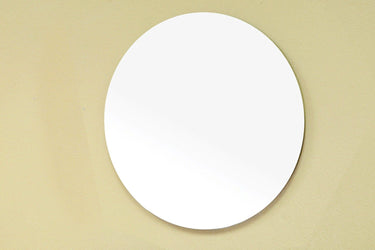 Bellaterra Home 22'' Round Frameless Mirror - Luxe Bathroom Vanities