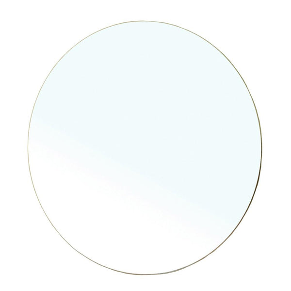 Bellaterra Home 22'' Round Frameless Mirror - Luxe Bathroom Vanities