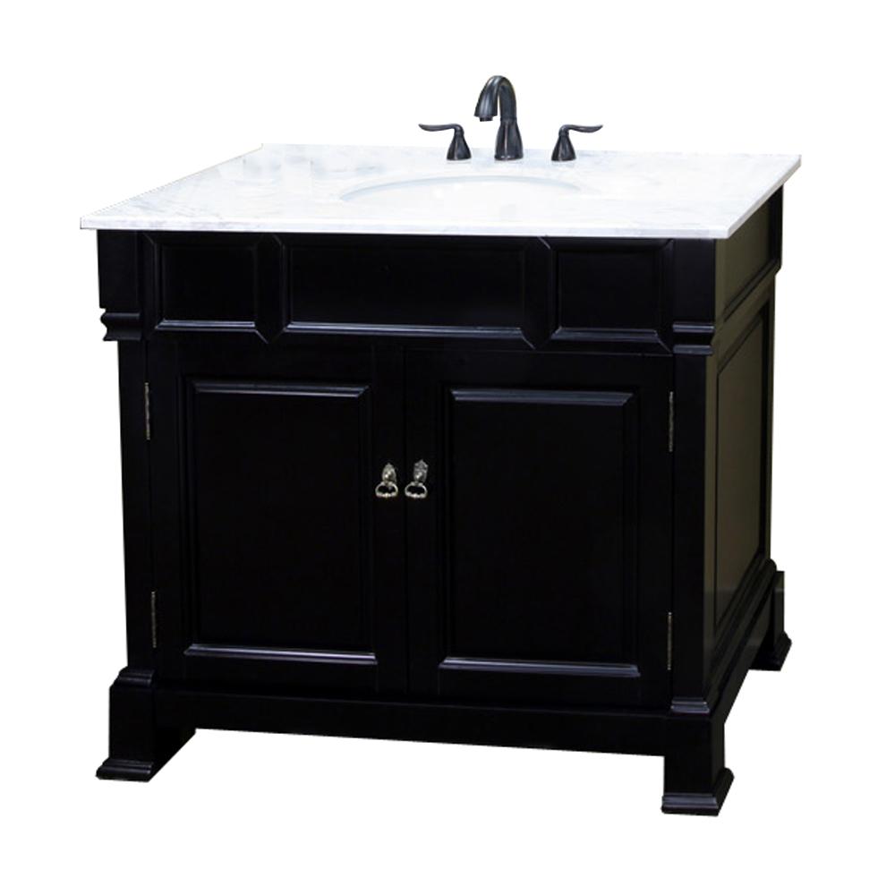 42" In Single Sink Vanity Wood Espresso - Luxe Bathroom Vanities