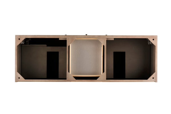 James Martin Linear 59" Double Vanity (Cabinet Only) - Luxe Bathroom Vanities