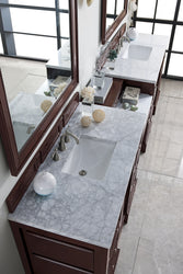 James Martin De Soto 118" Double Vanity Set - Luxe Bathroom Vanities Luxury Bathroom Fixtures Bathroom Furniture