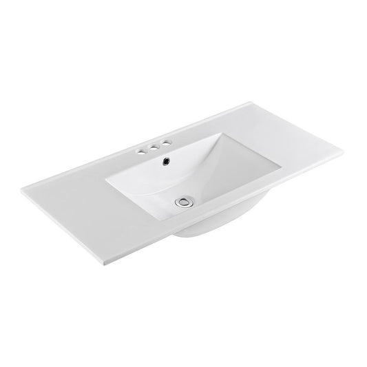 48 In. Single Sink Ceramic Top - Luxe Bathroom Vanities