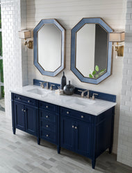 James Martin Brittany 72" Double Vanity - Luxe Bathroom Vanities Luxury Bathroom Fixtures Bathroom Furniture