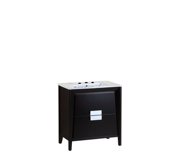 3O Inch Single Sink Vanity - Luxe Bathroom Vanities