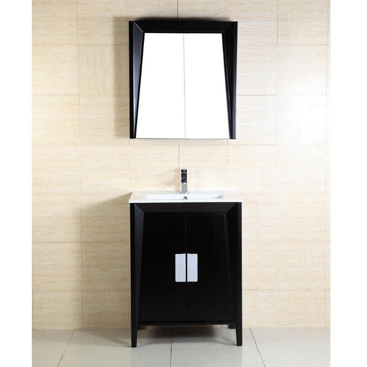 Bellaterra 24" Home Mirrored cabinet - Luxe Bathroom Vanities