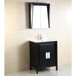 Bellaterra 24" Home Mirrored cabinet - Luxe Bathroom Vanities