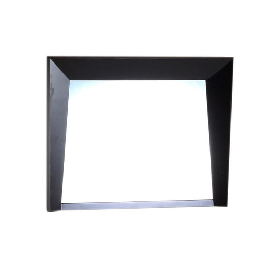 Bellaterra 36" Home Wood Frame Mirror - Luxe Bathroom Vanities