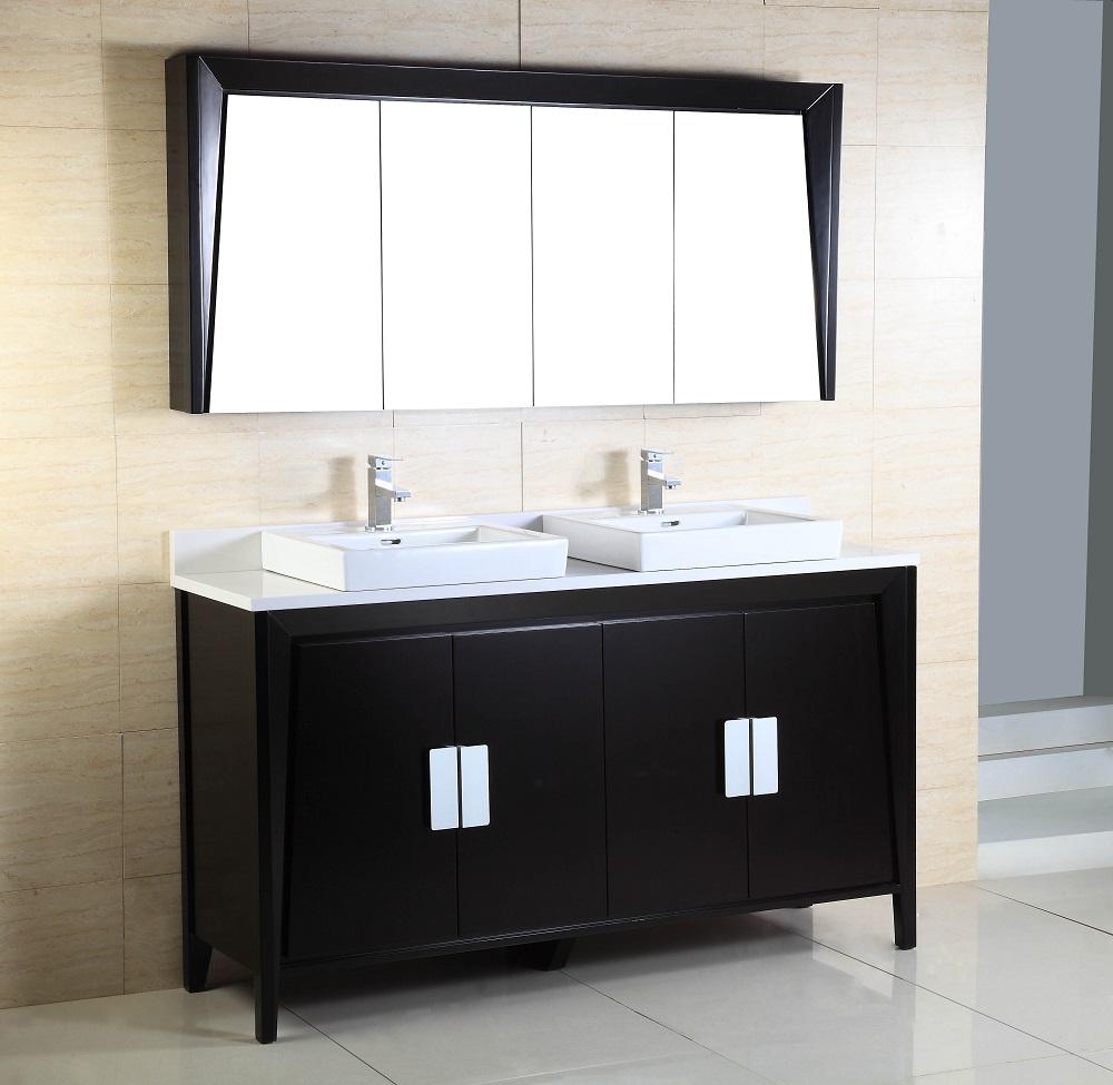 60 Inch Double Sink Vanity | Luxe Bathroom Vanities