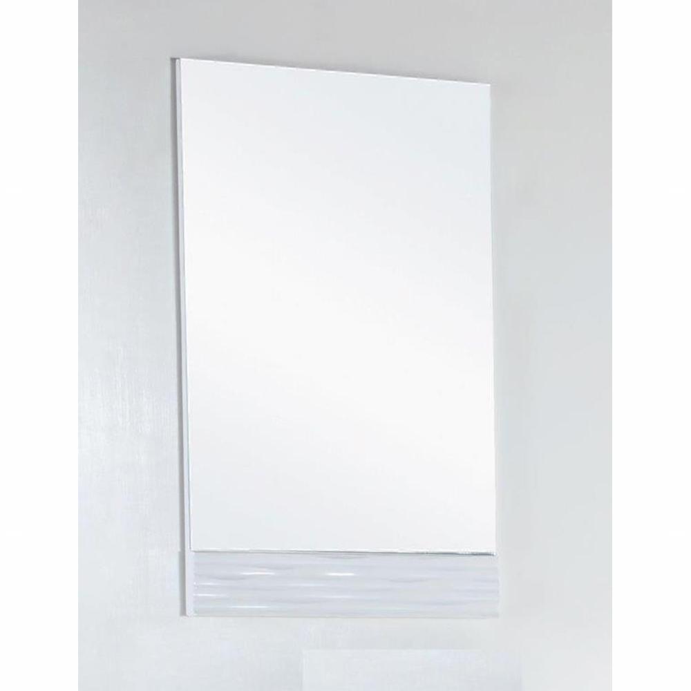 Bellaterra Home 22 in. Wood framed mirror - Luxe Bathroom Vanities