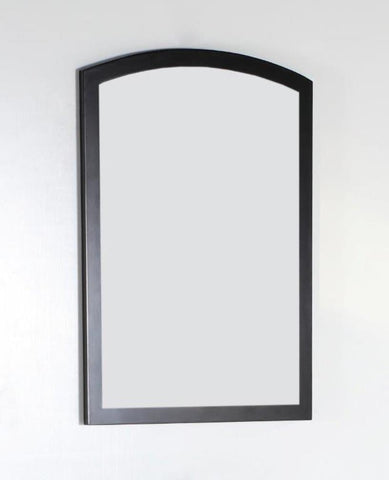 Bellaterra Home 24 in. Wood framed mirror - Luxe Bathroom Vanities