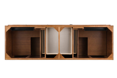 James Martin Mykonos 72" Cinnamon Double Vanity Cabinet (Cabinet Only) - Luxe Bathroom Vanities