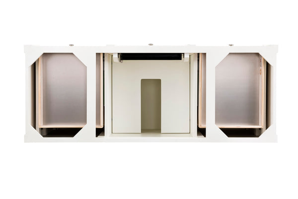 James Martin Brittany 60" Single Vanity (Cabinet Only) - Luxe Bathroom Vanities